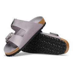 Arizona Big Buckle Natural Leather Patent