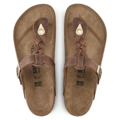 Gizeh Braided Natural Leather Oiled