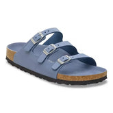 Florida Nubuck Leather Stone Blue