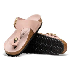 Gizeh Big Buckle Nubuck Leather