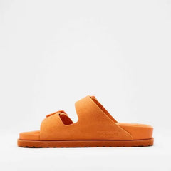 1774 Arizona Suede Leather Kurkuma