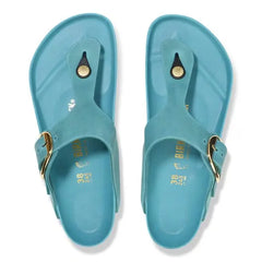 Gizeh Big Buckle Oiled Leather Biscay Bay