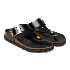 Gizeh Droplet Buckle Natural Leather Patent