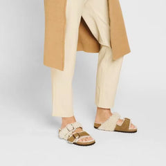Arizona Teddy Split Suede Leather/Fur
