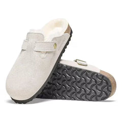 Boston Shearling Suede Leather