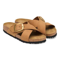 Siena Big Buckle Nubuck Leather