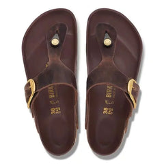Gizeh Big Buckle Natural Leather Oiled