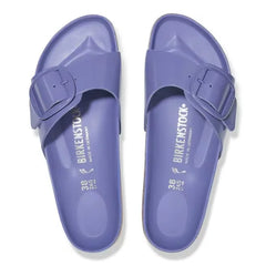 Madrid Big Buckle Natural Leather Patent