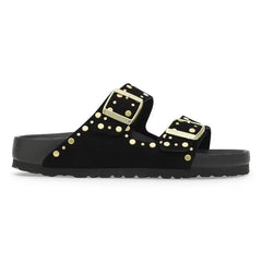 Arizona Rivet Suede Leather