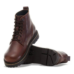 Highwood Lace Mid Men Leather Chocolate