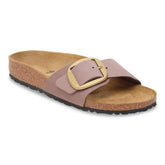 Madrid Big Buckle Nubuck Leather Faded Purple