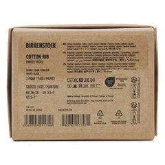 Set Cotton Ribbed Socks Cotton/Polyamid/Elastane