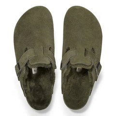 Boston Shearling Suede Leather
