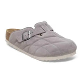 Boston Quilted Suede Leather Stone Coin