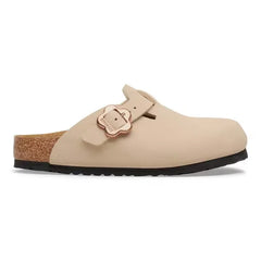 Boston Flower Buckle Kids Birko-Flor Nubuck