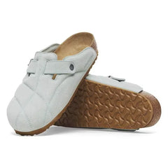Boston Quilted Suede Leather
