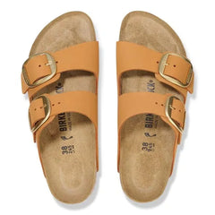 Arizona Big Buckle Nubuck Leather Burnt Orange