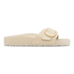 Madrid Big Buckle Pearl Natural Leather Patent