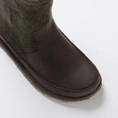 FILSON Lahti Natural Leather-Felt Forest Green / Roast