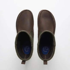 FILSON Lahti Natural Leather-Felt Forest Green / Roast