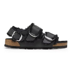 Milano Big Buckle Shearling Natural Leather Oiled