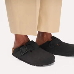 Boston Wire Buckle Nubuck Leather