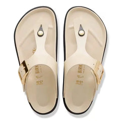 Gizeh Droplet Buckle Natural Leather Patent