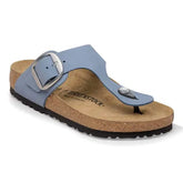 Gizeh Big Buckle Nubuck Leather
