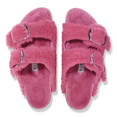 Arizona Big Buckle Shearling Fuchsia Tulip