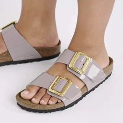 Sydney Cushion Buckle Birko-Flor Patent