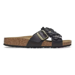 Siena Flower Embellishment Natural Leather