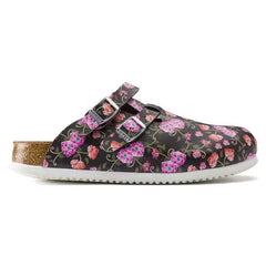 Kay Super Grip Birko-Flor Blooming Roses Black