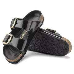 Arizona Big Buckle Natural Leather Patent