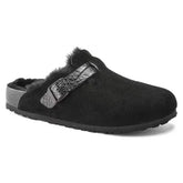Boston Shearling Suede Leather