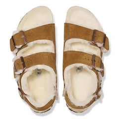 Milano Shearling Suede Leather/Fur
