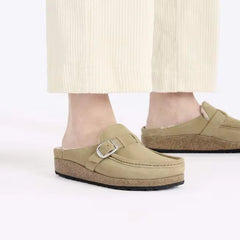 Buckley Shearling Suede Leather
