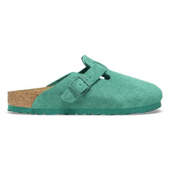 Boston Suede Leather Digital Green