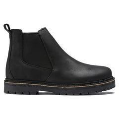Stalon Nubuck Leather Black