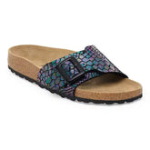 Catalina Luxe Buckle Synthetics Shiny Snake Black