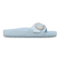 Madrid Big Buckle Pearl Natural Leather Patent