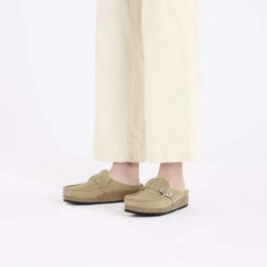 Buckley Shearling Suede Leather
