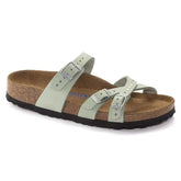 Franca Soft Footbed
Nubuck Leather Matcha