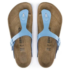 Gizeh Birko-Flor Patent Patent Sky Blue
