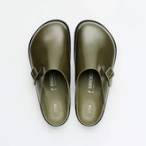 33 Dougal Leather Moss Green