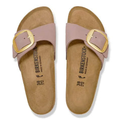 Madrid Big Buckle Nubuck Leather Faded Purple