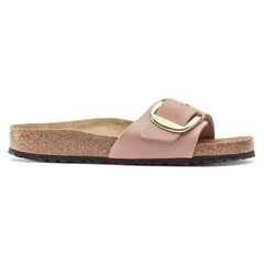Madrid Big Buckle Nubuck Leather Old Rose