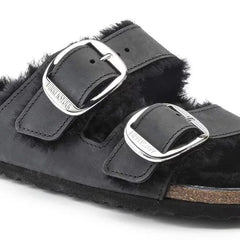 Arizona Big Buckle Shearling Natural Leather Oiled