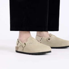 Tokio Shearling Suede Leather