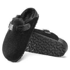 Boston Shearling Suede Leather
