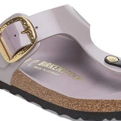 Gizeh Big Buckle Natural Leather Patent